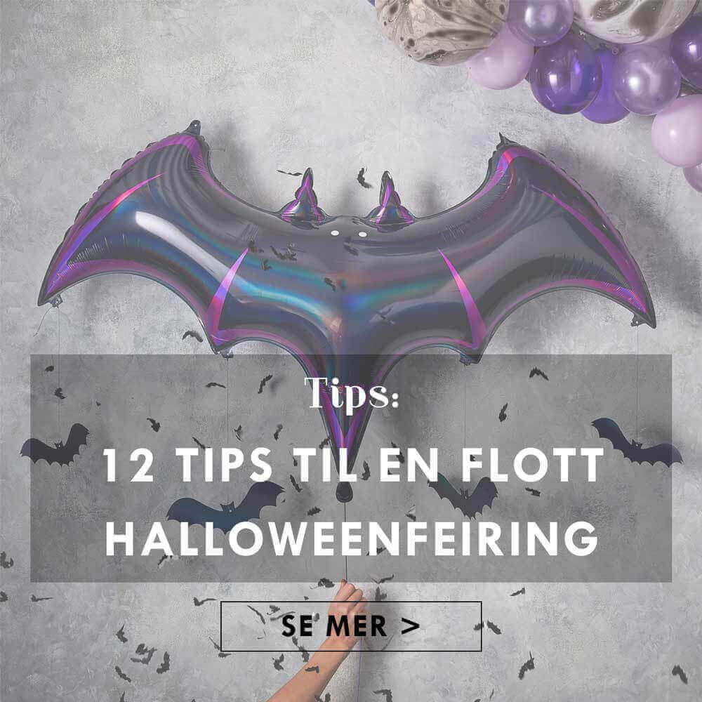 12 Tips til en flott Halloweenfeiring