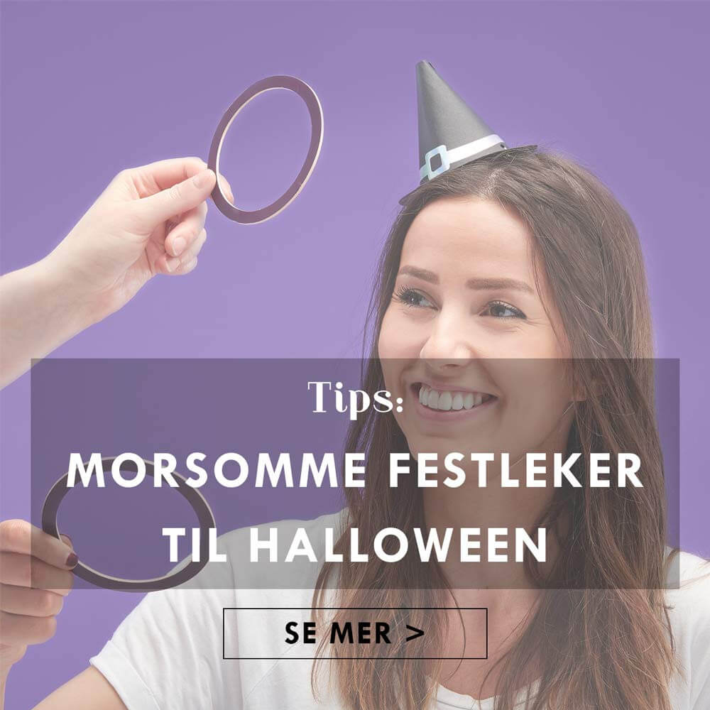 4 morsomme leker til Halloween