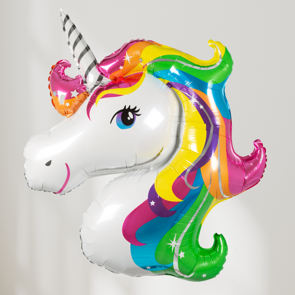 Regnbue Enhjørning Folieballong