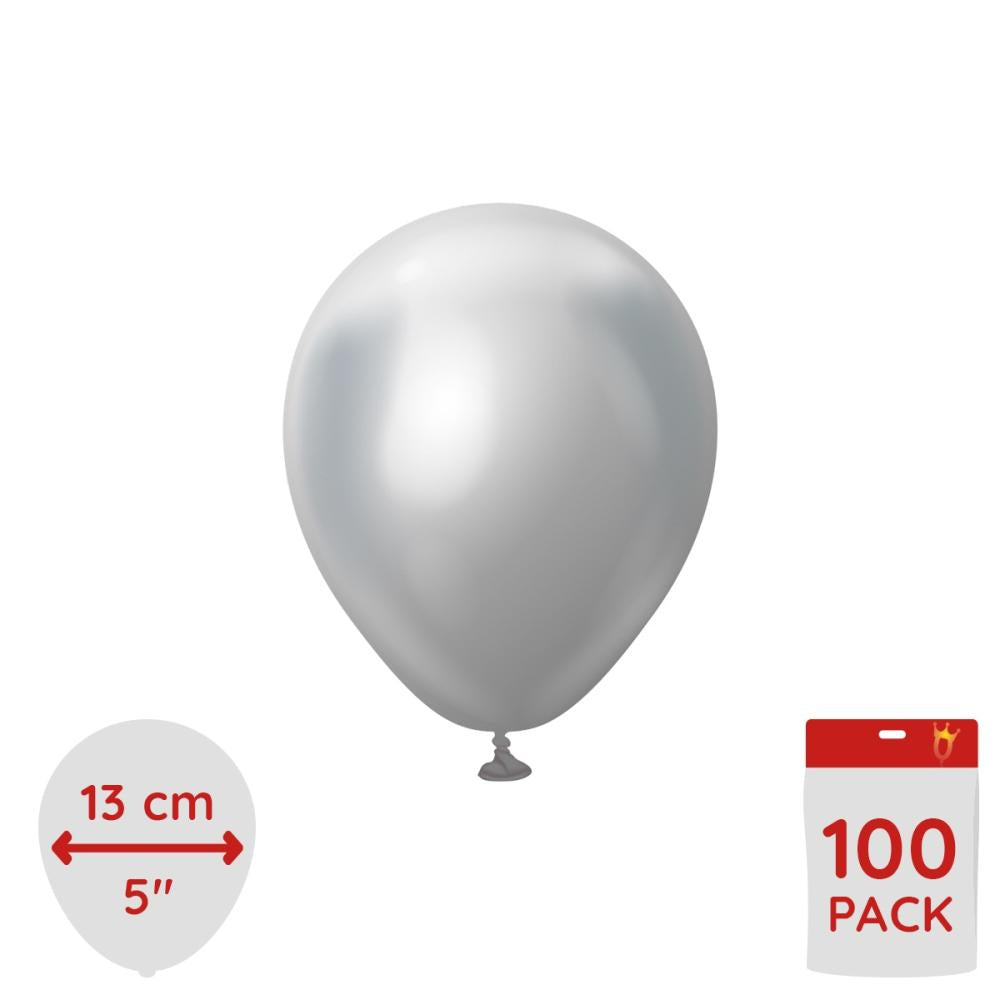 Kalisan Mirror Silver 12 cm 100 stk