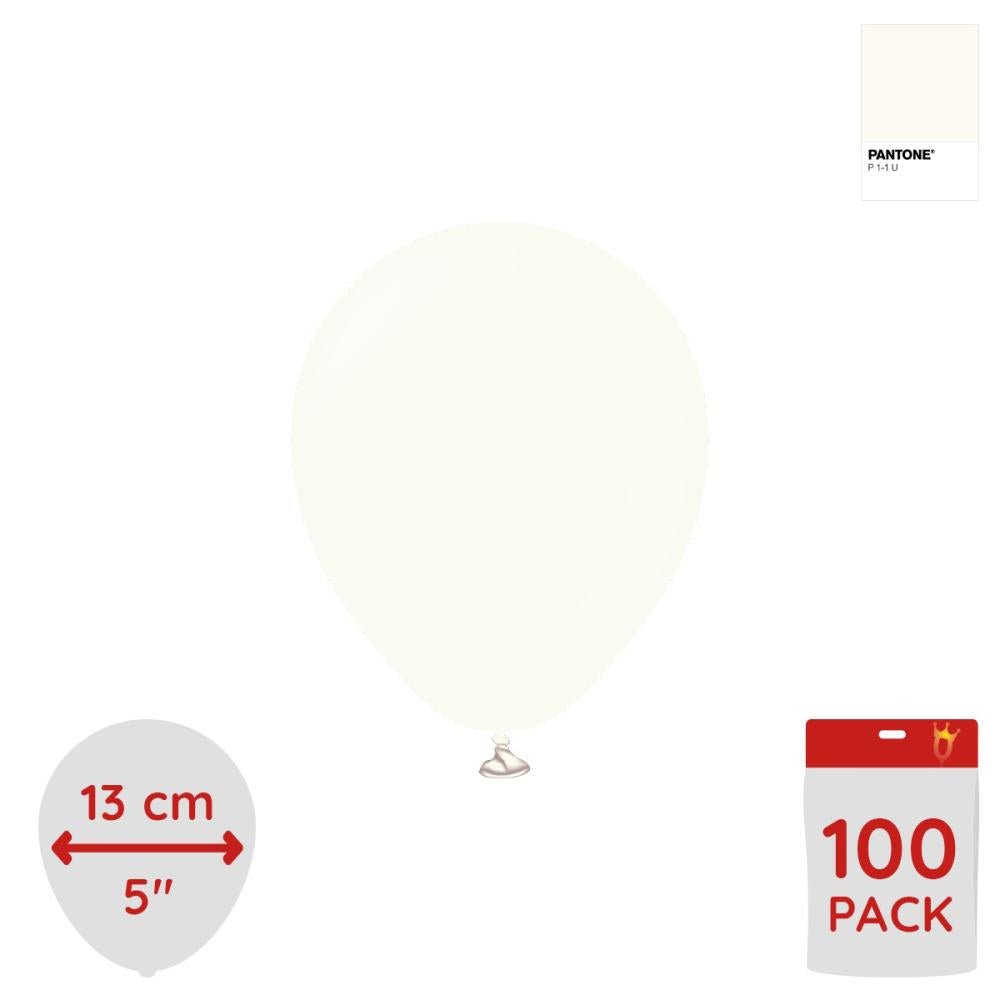 Kalisan Retro White 12 cm 100 stk