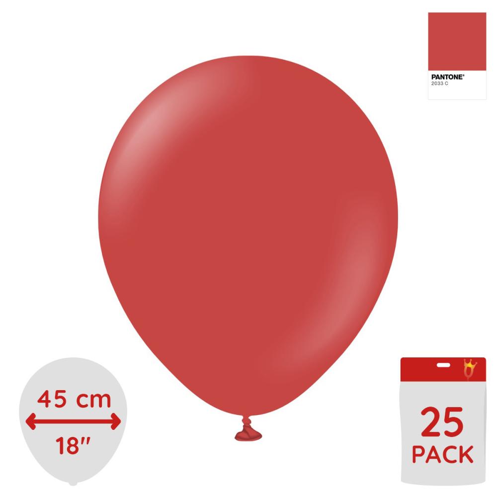 Kalisan Deep Red 45 cm 25 stk