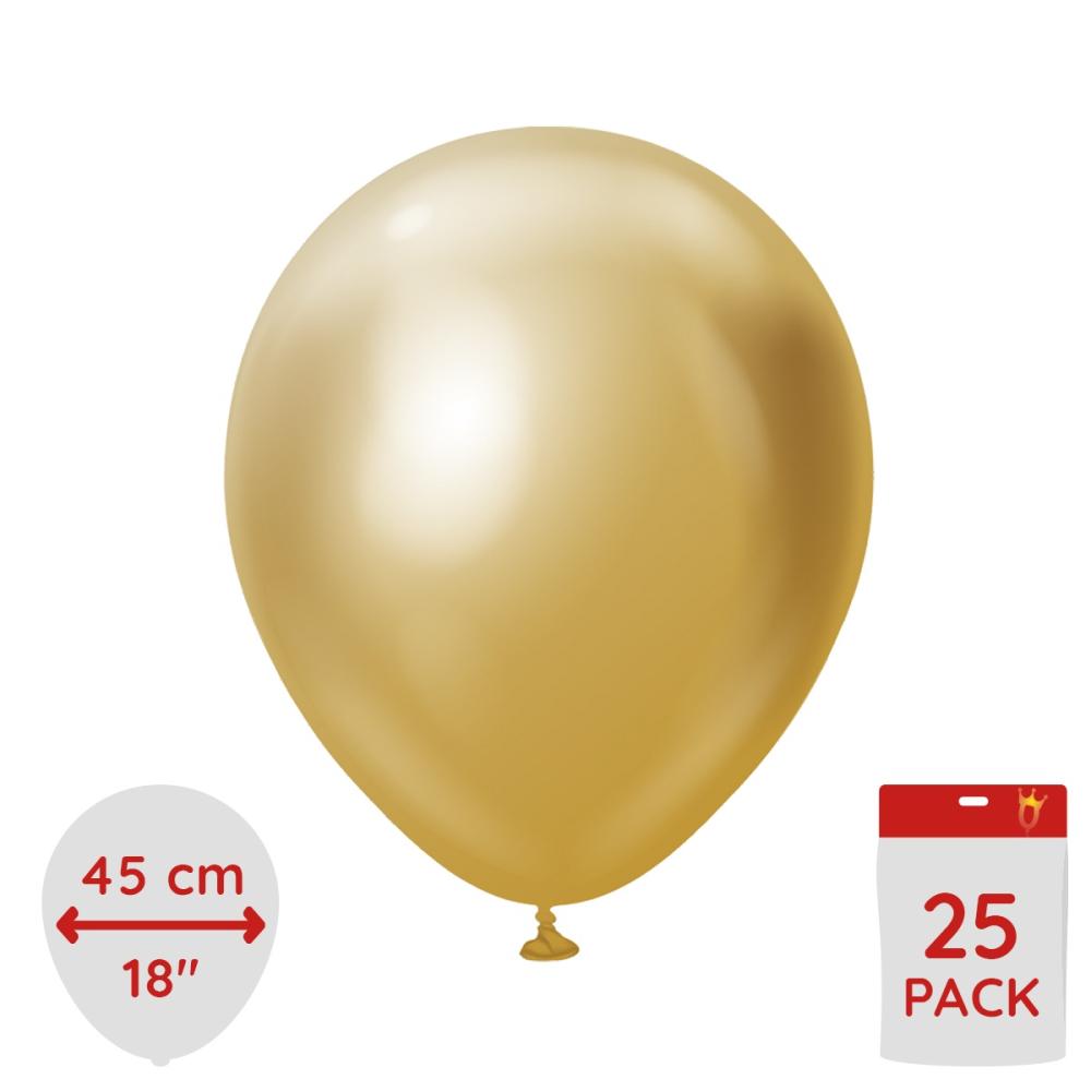 Kalisan Mirror Gold 45 cm 25 stk