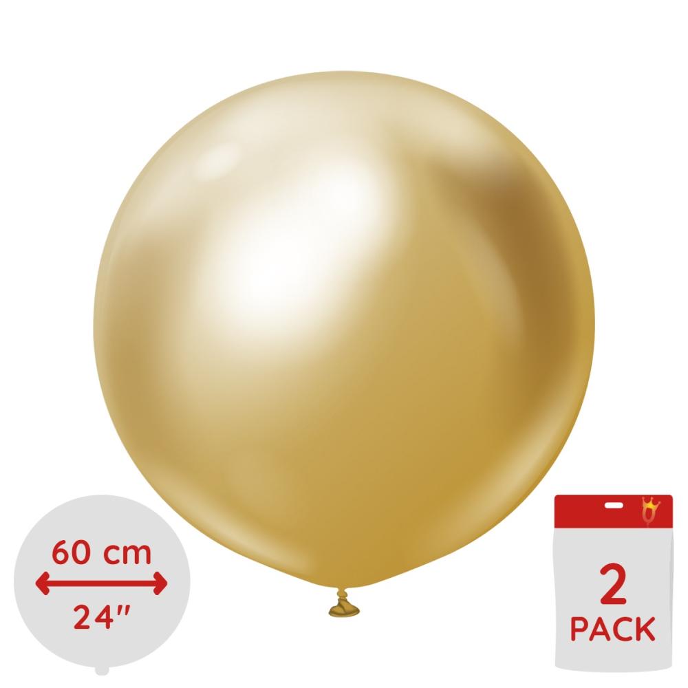 Kalisan Mirror Gold 60 cm 2 stk