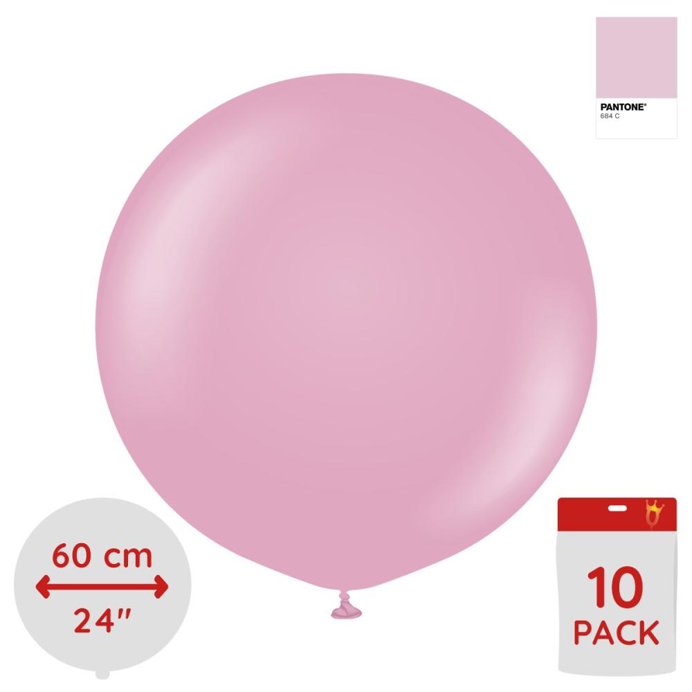 Kalisan Retro Dusty Rose 60 cm 10 stk