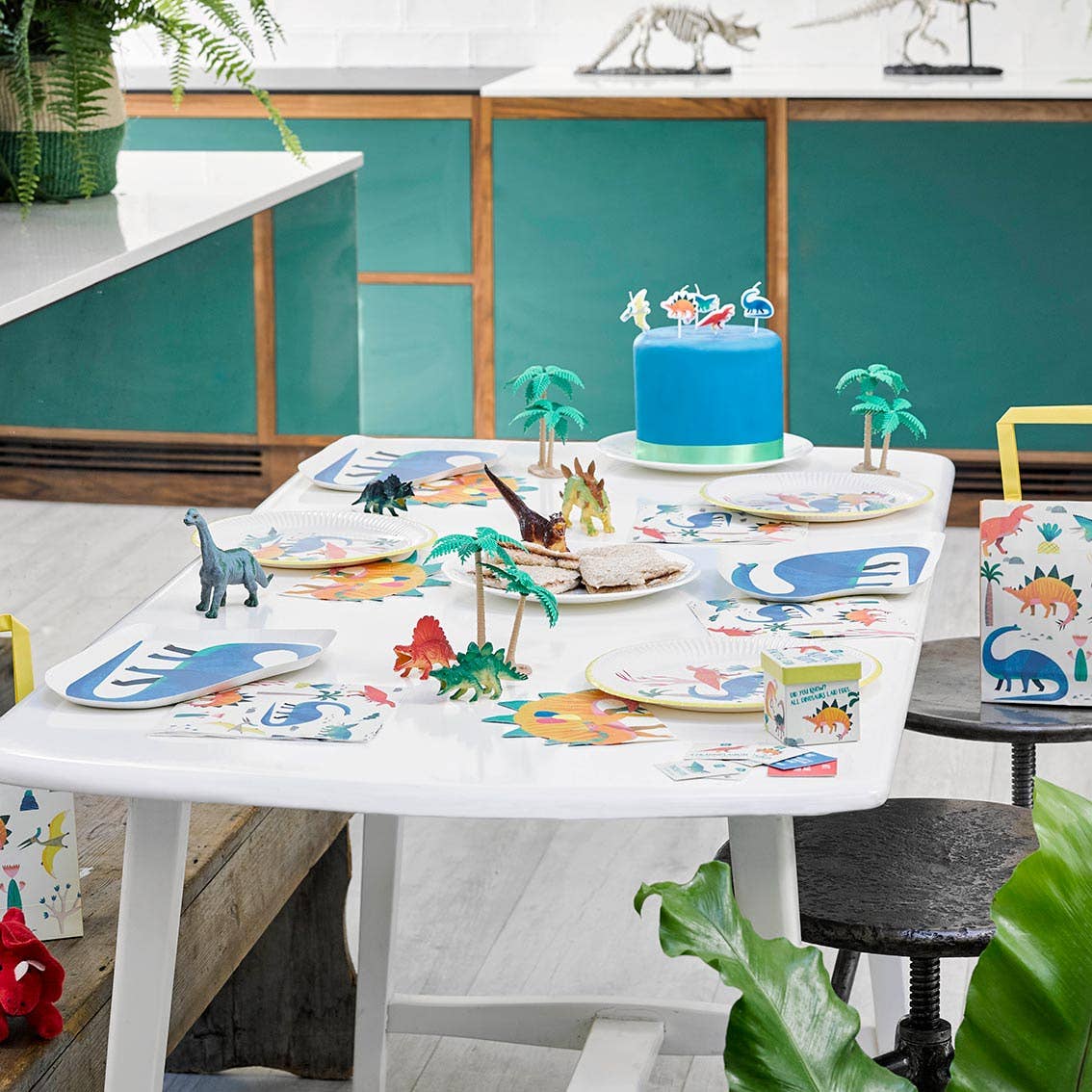 Dino Party servietter med dinosaurer til barnebursdag – bilde 7