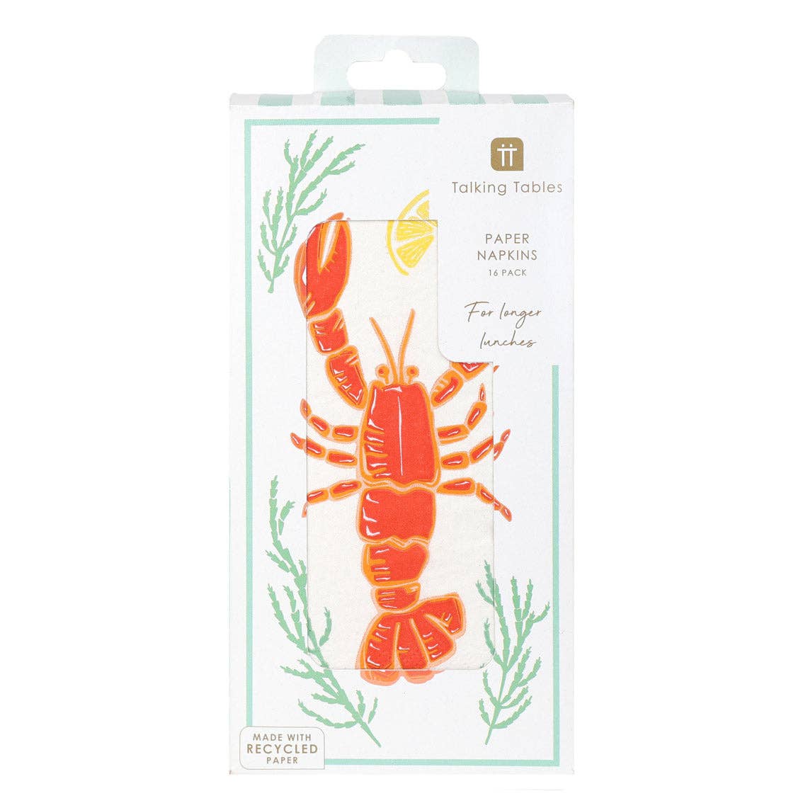 Servietter Hummer 40x40 cm – produktbilde