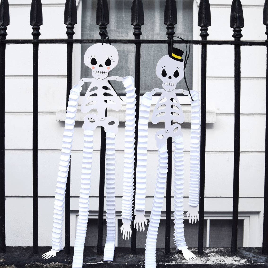 Hengende dekorasjon Skjeletter Halloween – detaljbilde