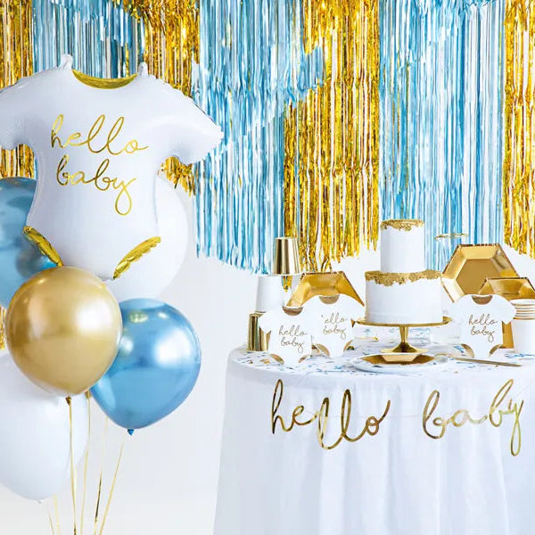 Banner Hello Baby - Gull