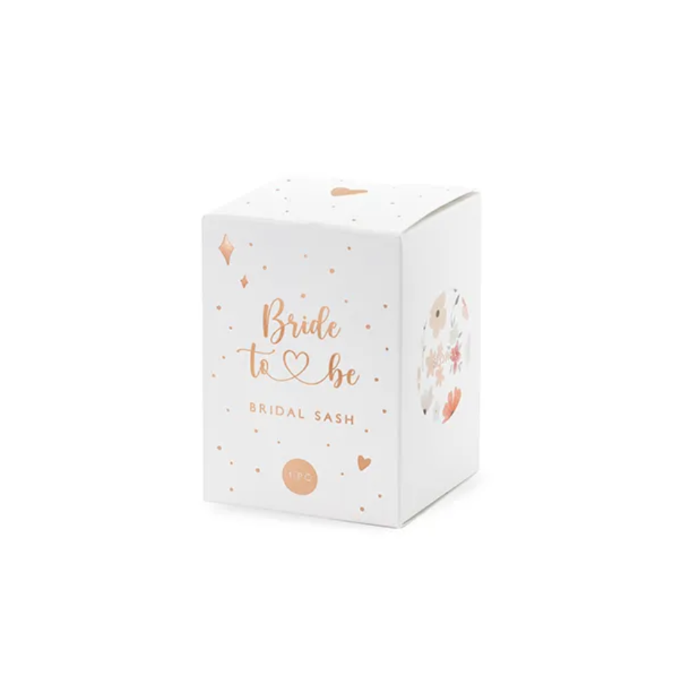 Bride To Be Floral Ordensbånd
