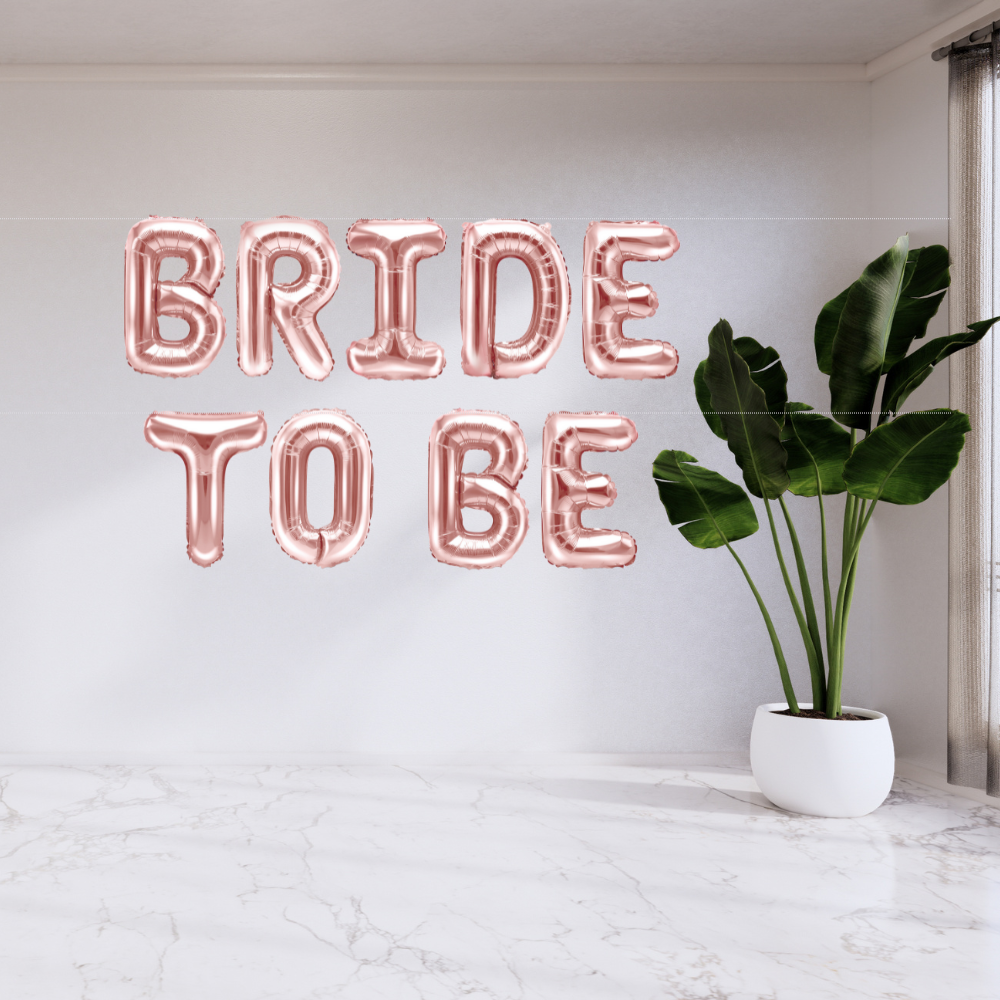Bride To Be Rosegull Folieballonger