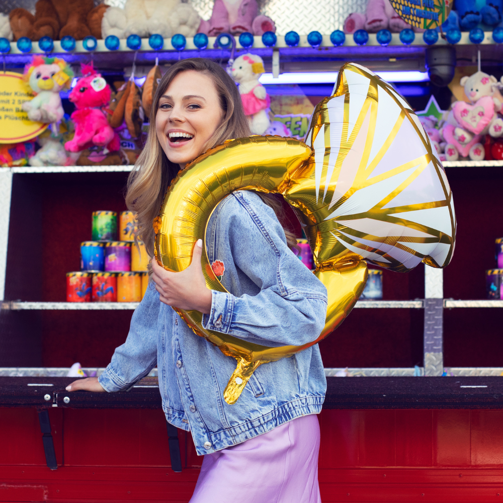 Diamantring Folieballong