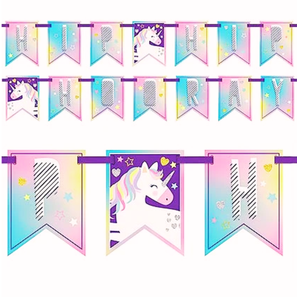 Enhjørning Drøm Banner