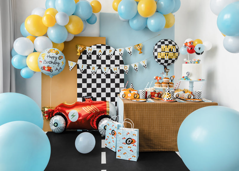 Happy Birthday Rund Folieballong 35 cm - bilde 2