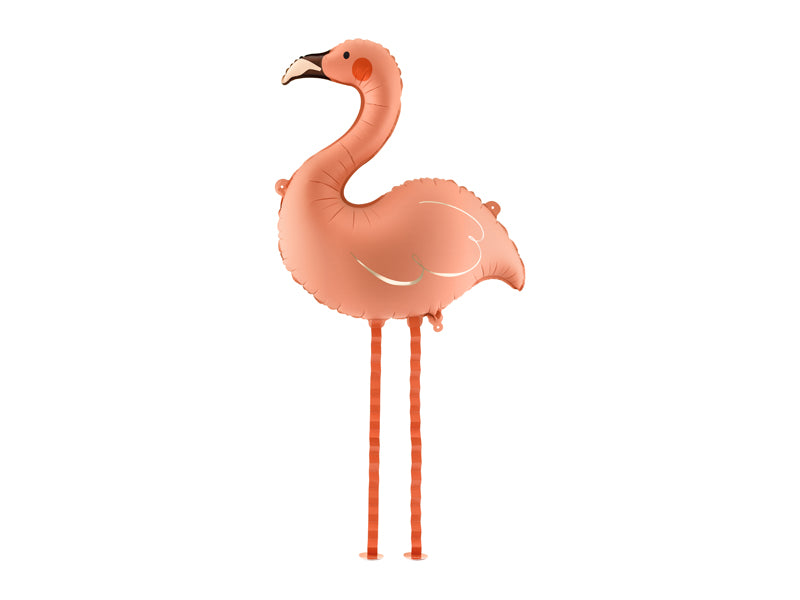 Flamingo Folieballong Korall 65x67 cm