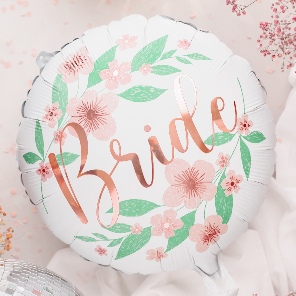 Floral Bride Ballong
