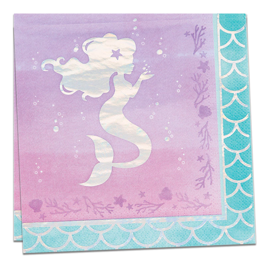 Havfrue Drøm Servietter 16 stk.