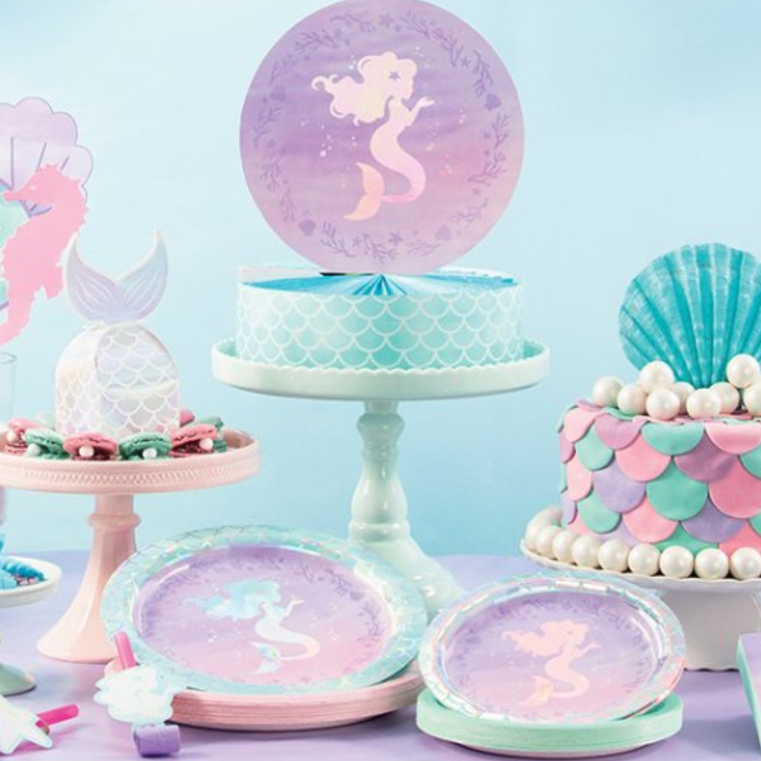 Havfrue Drøm Tallerken 8 stk.