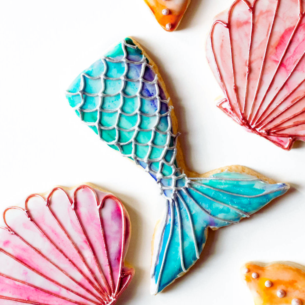 Havfrue Kake Utstikker