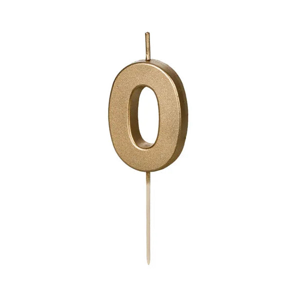 Kakelys Gull Nummer - 4,5 cm