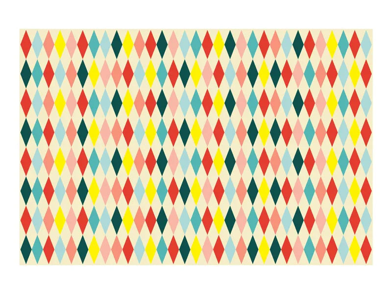 Papirduk Diamanter - 180x120 cm