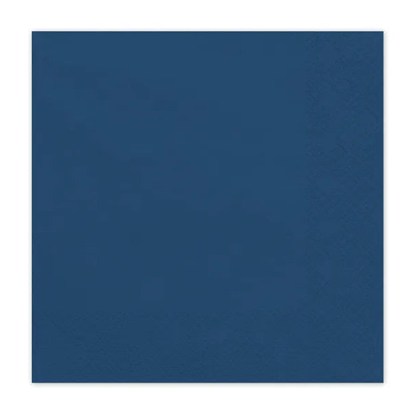 Papirservietter Mørkeblå 33x33 cm - 20 stk