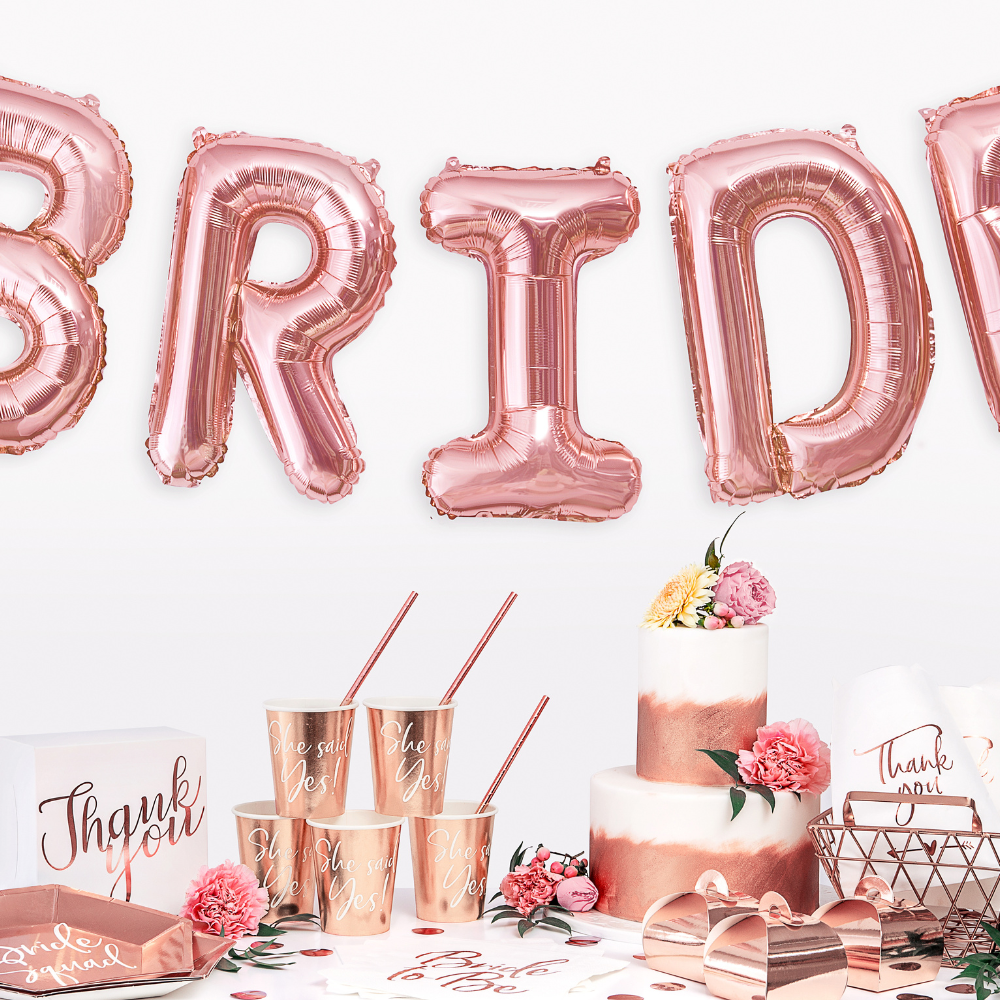 "She said yes!" Utdrikningslag Kopper 6 stk.