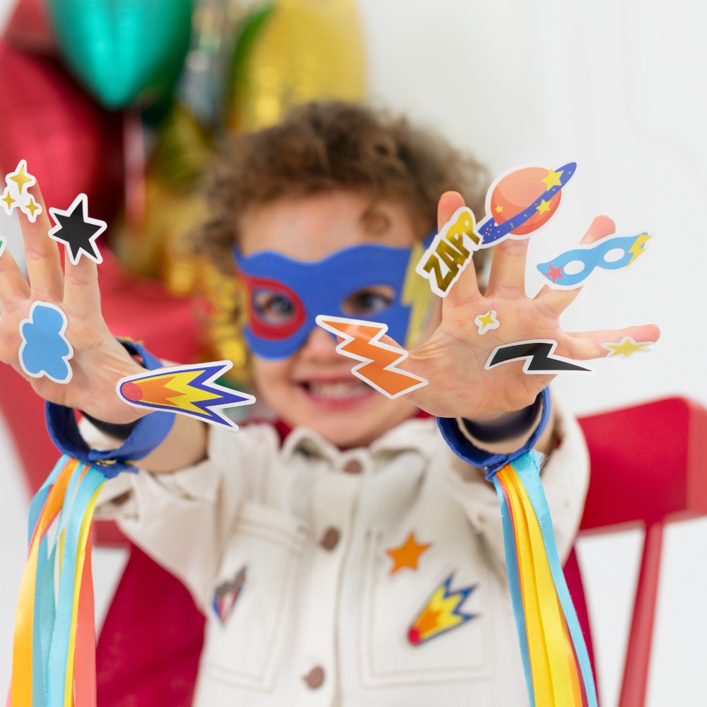 Superheltkostyme i Koffert