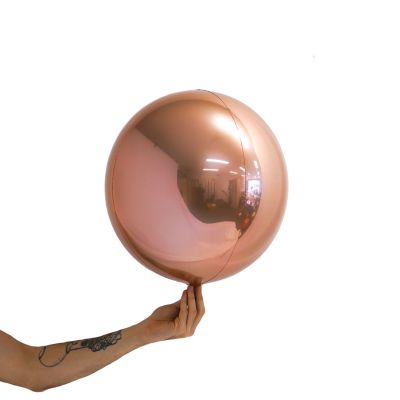 Orbz Folieballong Pink Rose Gold (Loon Balls)