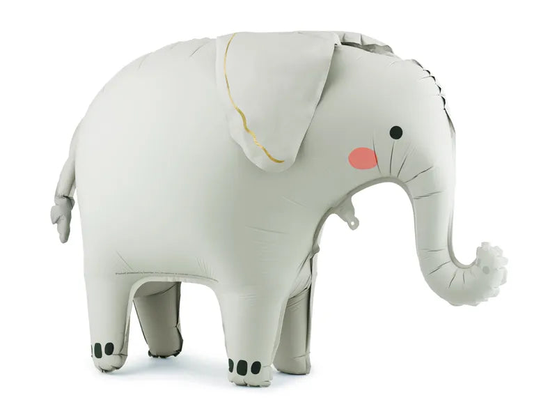 Stående Elefant Folieballong 91x61 cm