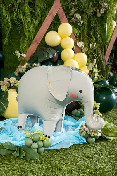 Stående Elefant Folieballong 91x61 cm