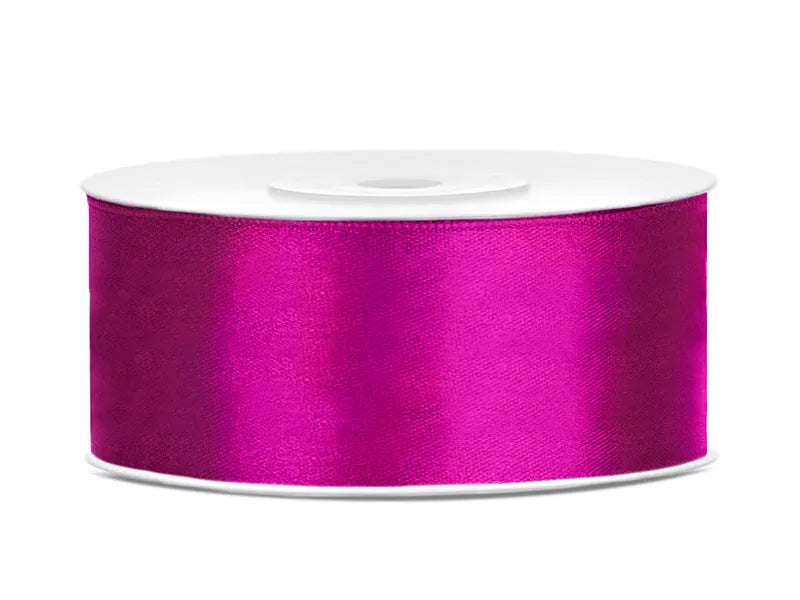 Fuchsia Satengbånd 25M