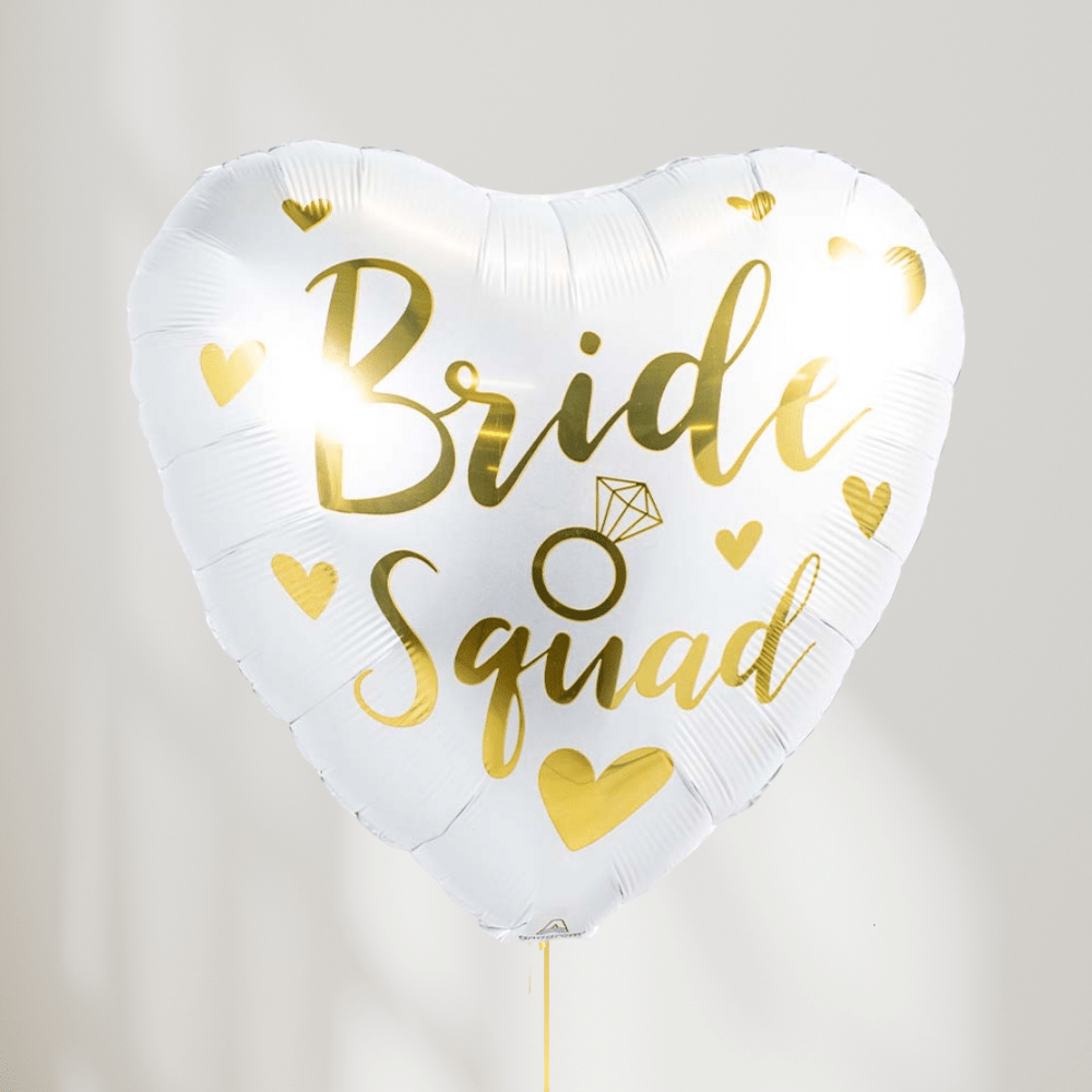 Bride Squad Hjerte Ballong - folieballong fra Anagram