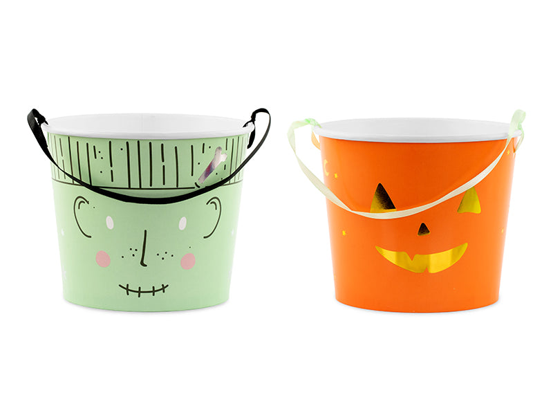 Godtebøtter Halloween 13,5 cm - 2 stk