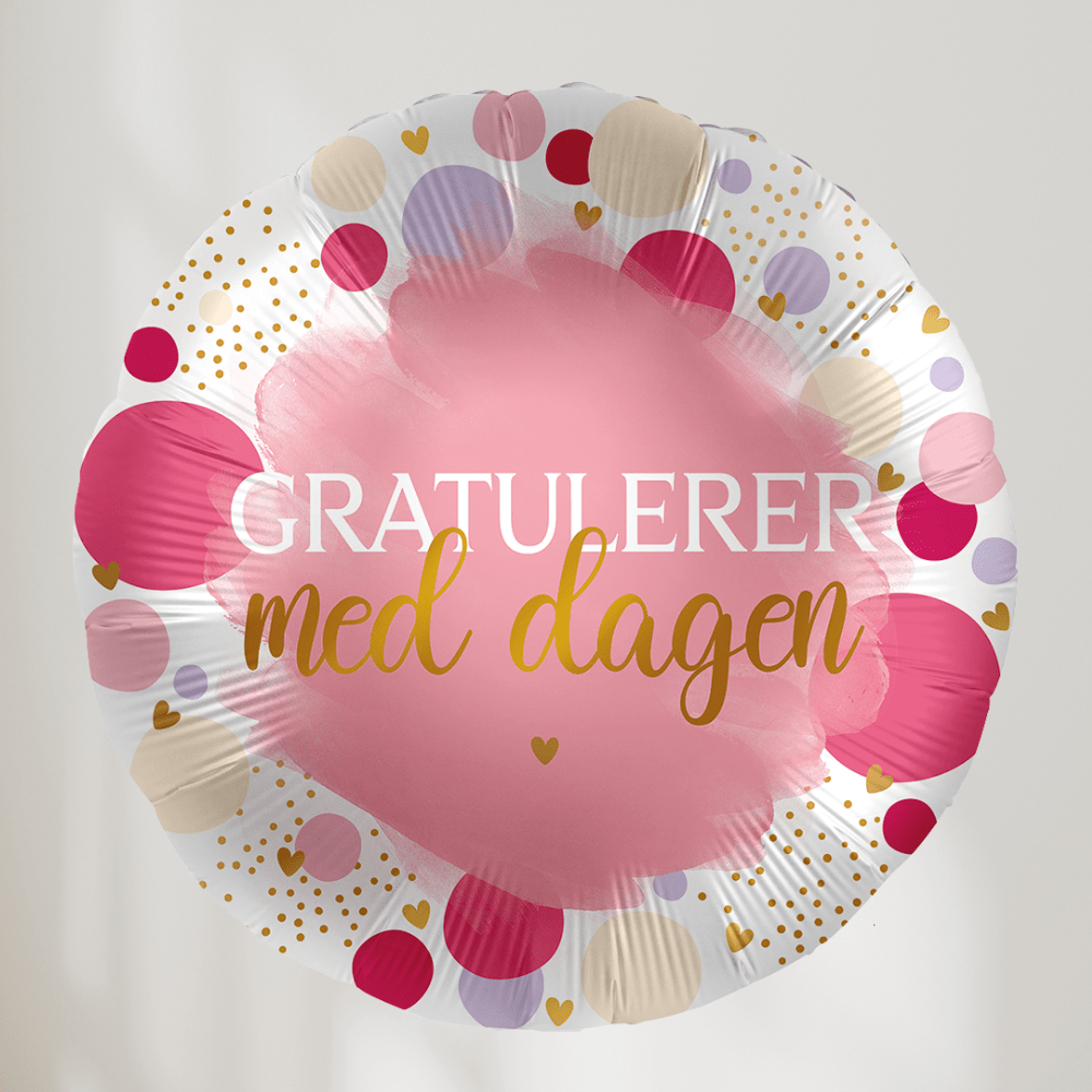 Gratulerer Rosa Dots