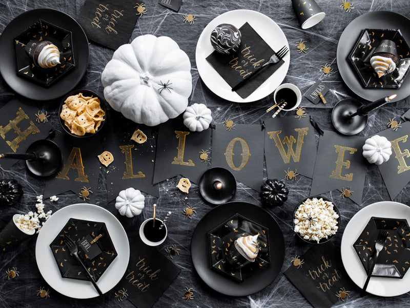 Halloween Banner Sort 175 cm – bilde 4