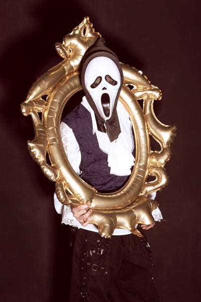 Halloween Maske med Hette – bilde 3