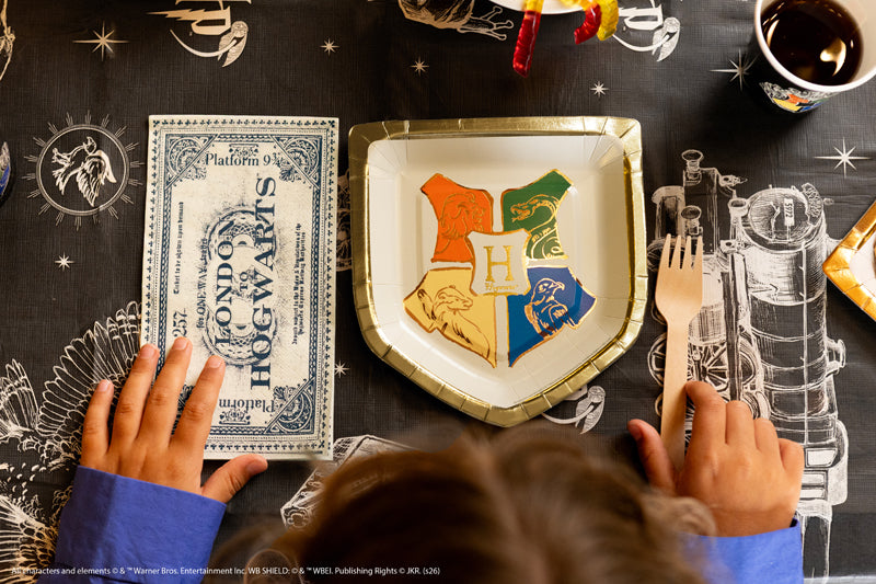 Harry Potter Papptallerkener Galtvort-våpen 26x18 cm - 6 stk – bilde 2