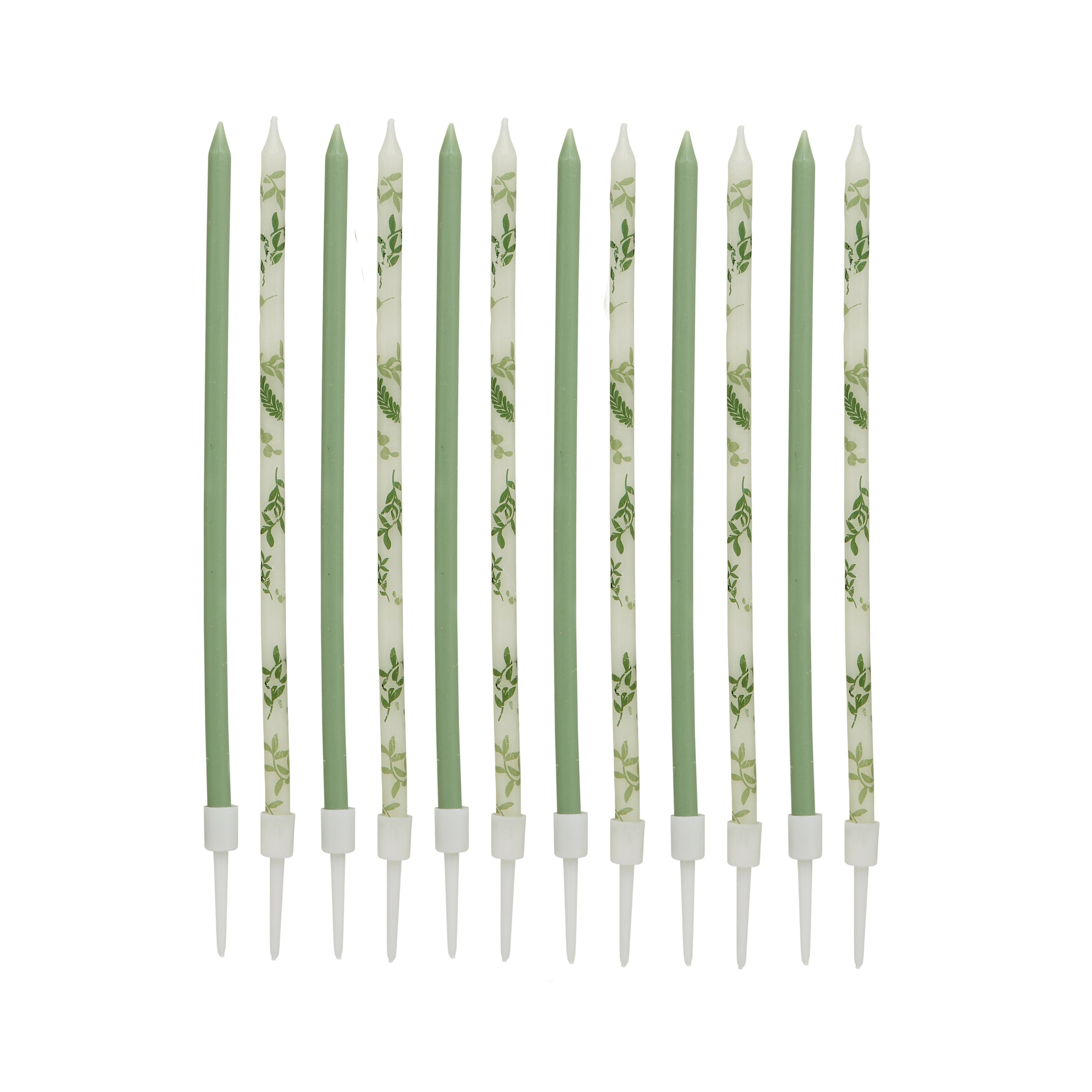 Kakelys Botanisk Spiral – 12 pk til hagefest og bryllup fra Festkompaniet