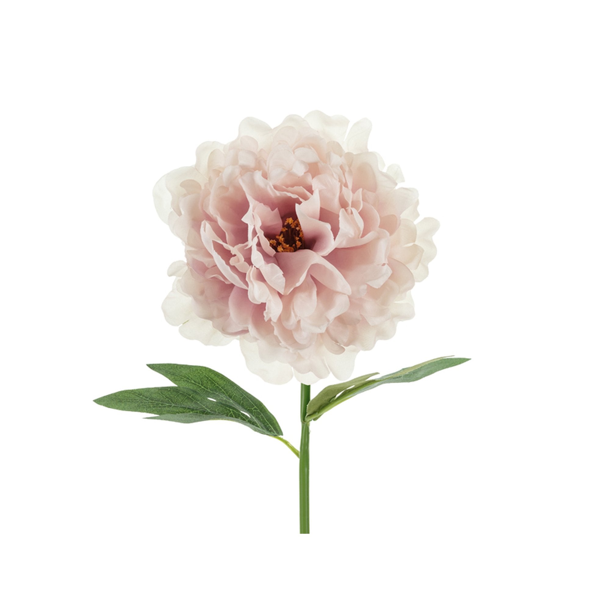 Kunstig blomst - Peon, 35 cm, lyserosa - kjøp hos Festkompaniet