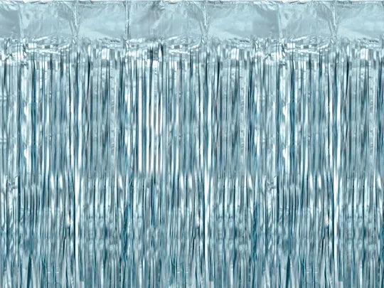 Backdrop/Gardin – Isblå