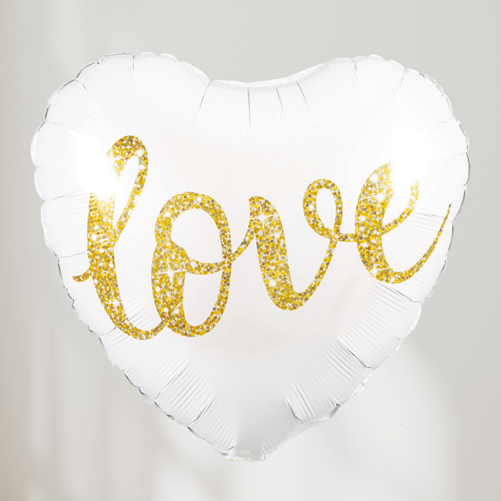 Love Hvit Hjerte