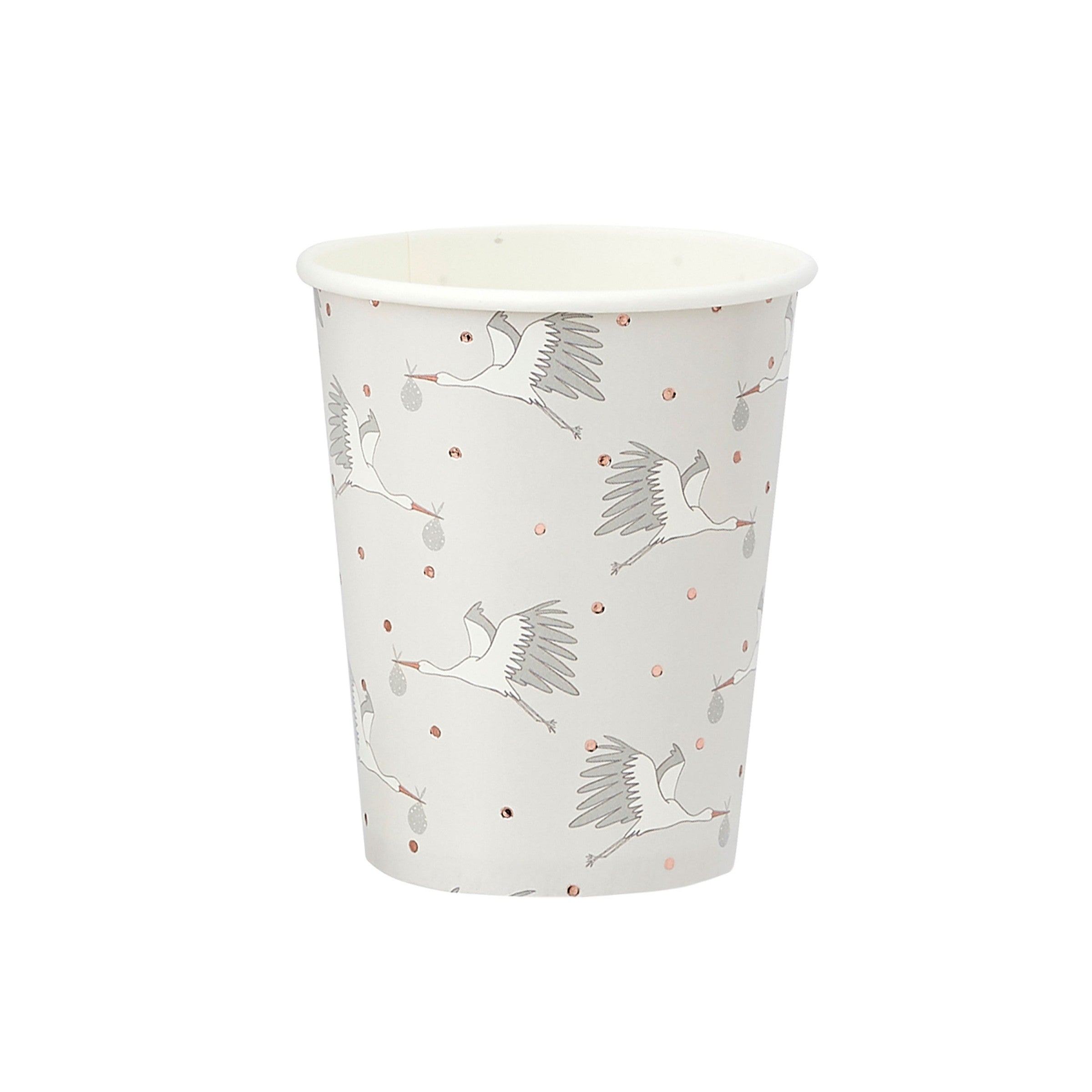 Papkopper «Hello Little One» – 10 pk til baby shower og dåp fra Festkompaniet
