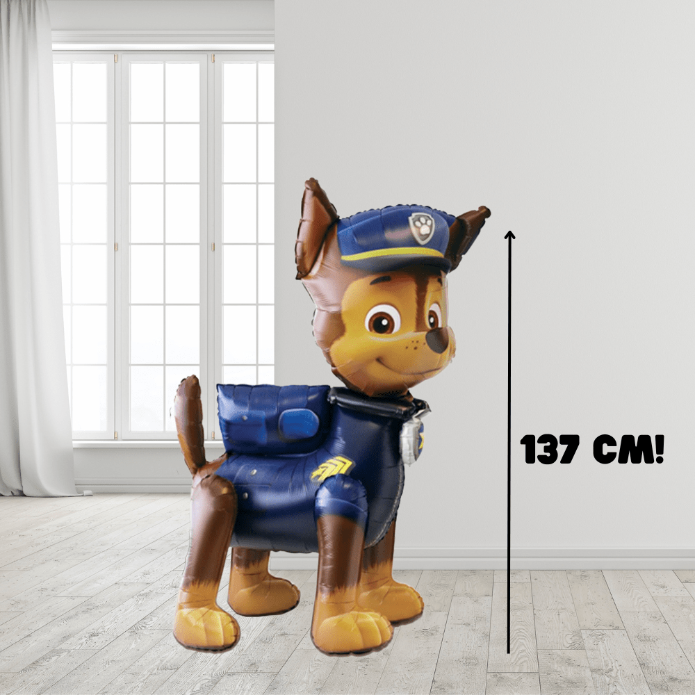 Paw Patrol Chase Airwalker Ballong - folieballong fra Anagram