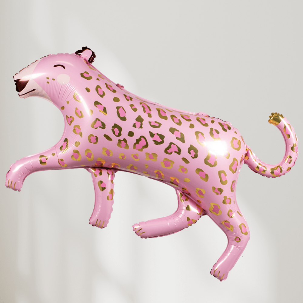Rosa Leopard Ballong - Ballonglevering.no