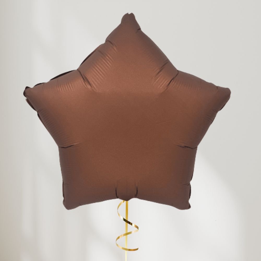 Stjerne Brun - Grabo folieballong