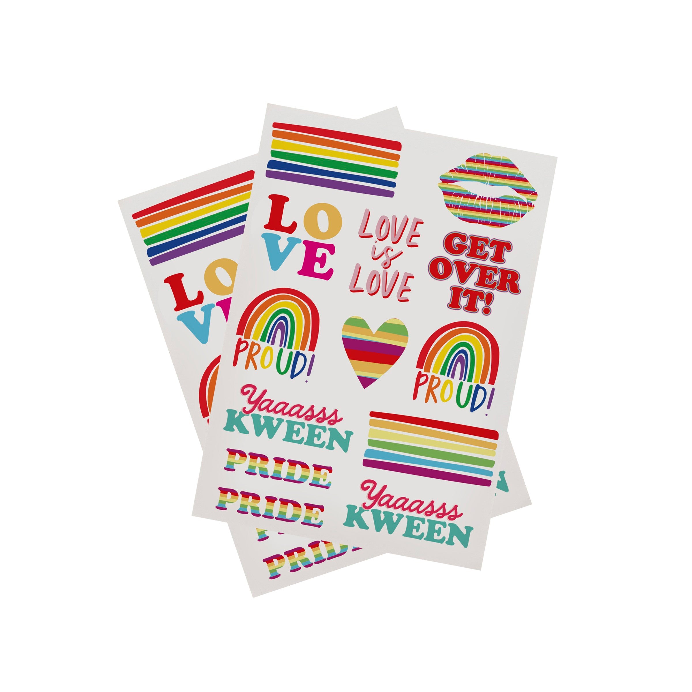 Tatoveringer Pride – 2 pk til pride fra Festkompaniet