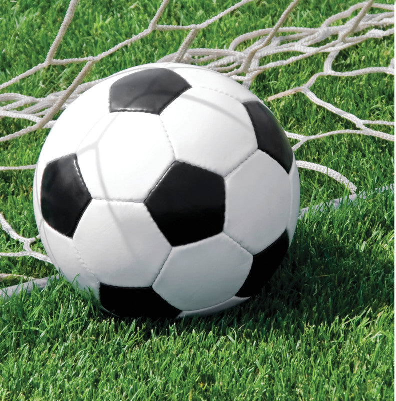 Fotballbursdag Servietter 18 stk.