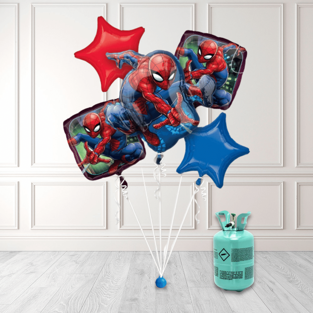 Spiderman Ballongbukett med helium