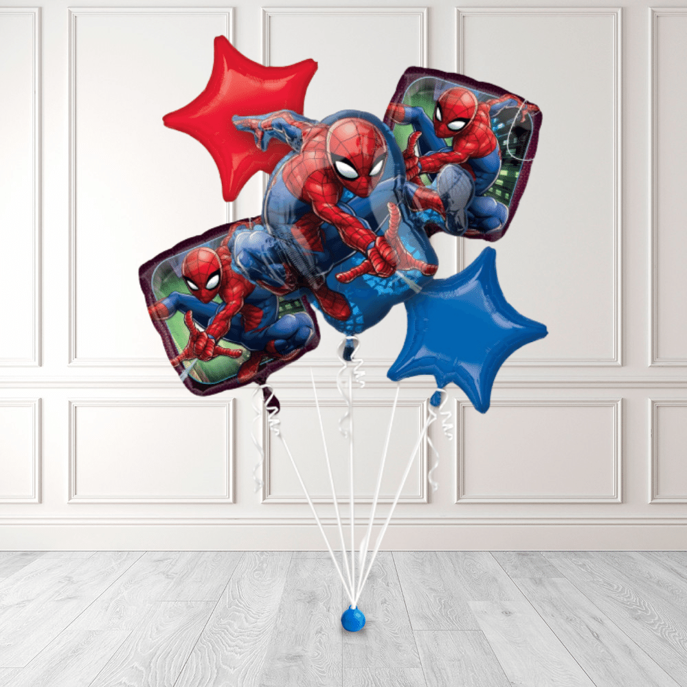 Spiderman Ballongbukett med helium